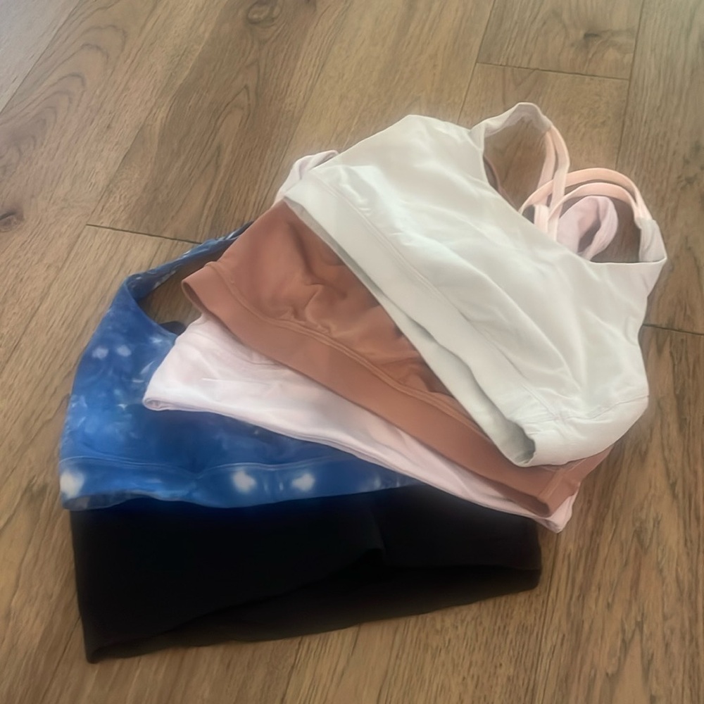 Bundle of 5 Lululemon Bras